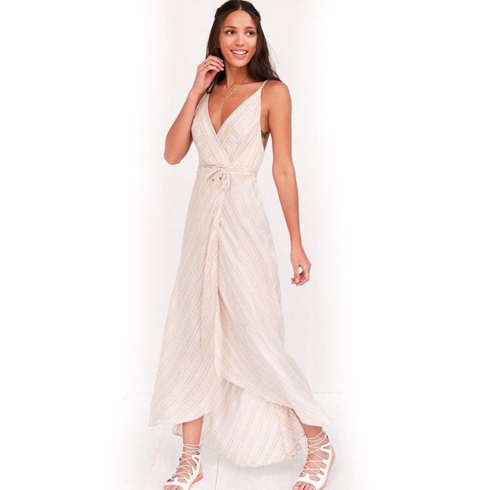 Kimchi Blue Urban Outfitters Wrap Maxi Dress